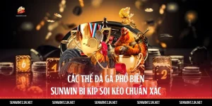 Các Thế Đá Gà Phổ Biến Sunwin: Bí Kíp Soi Kèo Chuẩn Xác