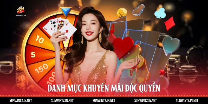 Danh mục khuyến mãi độc quyền 