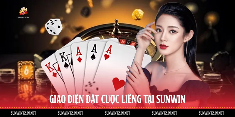 Giao diện đặt cược liêng tại Sunwin