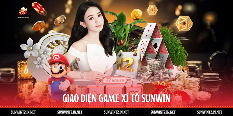 Giao diện game xì tố Sunwin