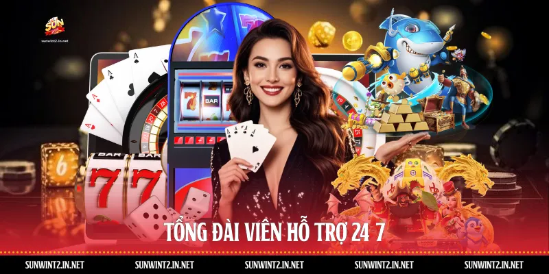 Tổng đài viên hỗ trợ 24/7