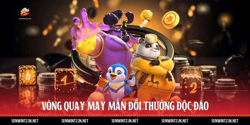 Vòng quay may mắn đổi thưởng độc đáo